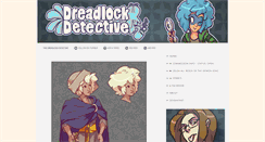 Desktop Screenshot of dreadlockdetective.com